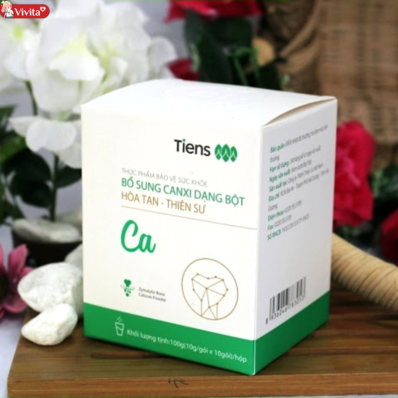 canxi hữu cơ dạng bột hòa tan thiên sư