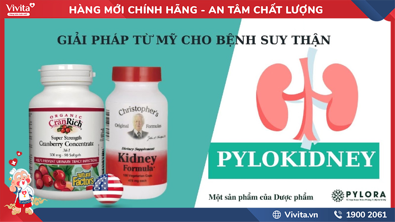 giới thiệu bộ đôi thảo dược pylokidney