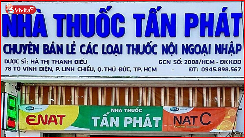 Nhà thuốc lớn uy tín Thủ Đức Tấn Phát