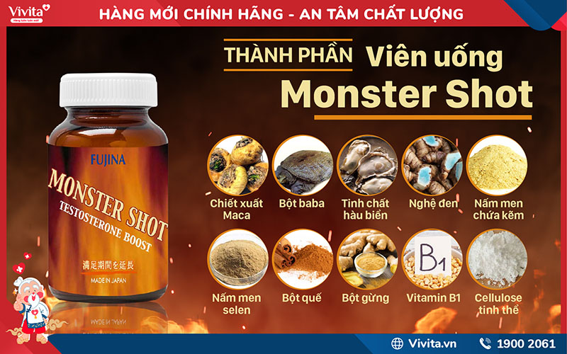 thành phần monster shot