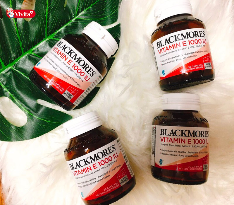 Viên uống bổ sung vitamin E Blackmores được nghiên cứu và sản xuất bởi hãng Blackmores, một thương hiệu nổi tiếng tại Úc hoạt động trong lĩnh vực chăm sóc sức khỏe từ nguồn nguyên liệu thiên nhiên