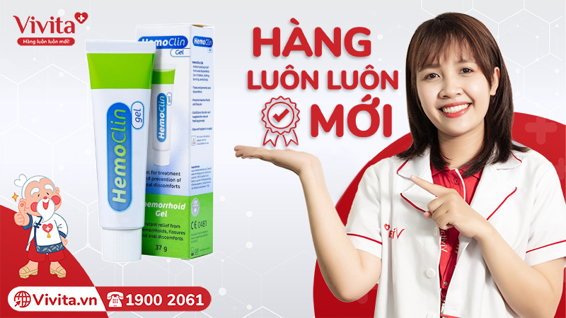 gel bôi trĩ hemoclin mua ở đâu