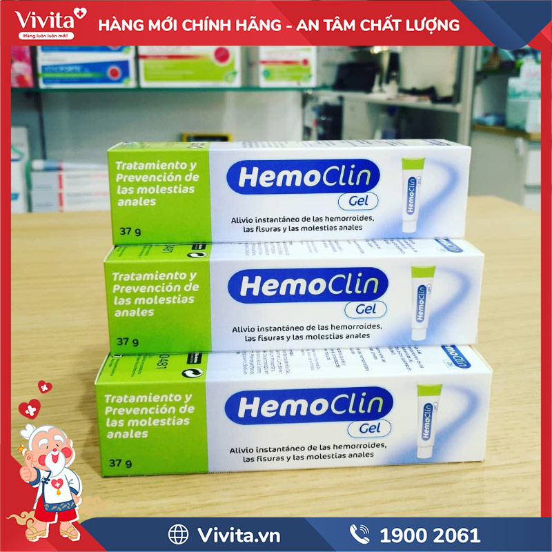 giới thiệu gel bôi trĩ hemoclin