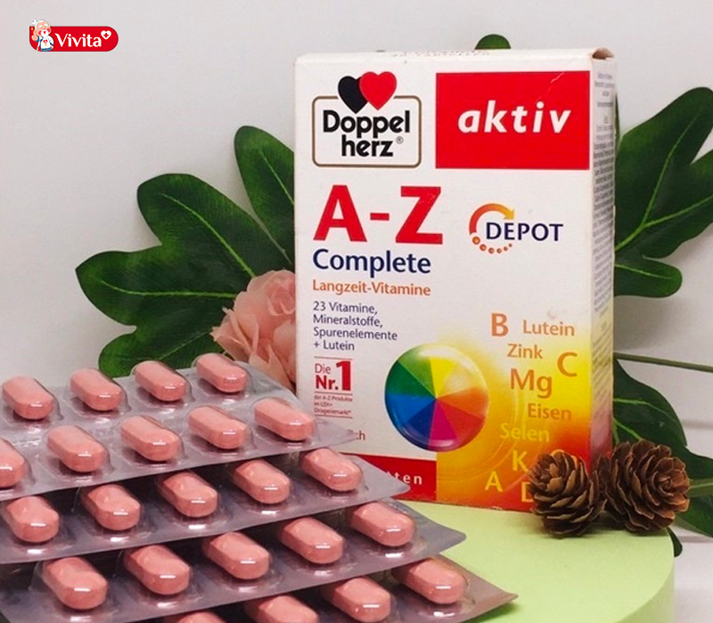 A-Z Depot Queisser Pharma là vitamin cho người ốm dậy, hỗ trợ tăng cường hệ miễn dịch, thanh lọc và thải độc, bảo vệ cơ thể khỏi các tác nhân gây hại từ môi trường