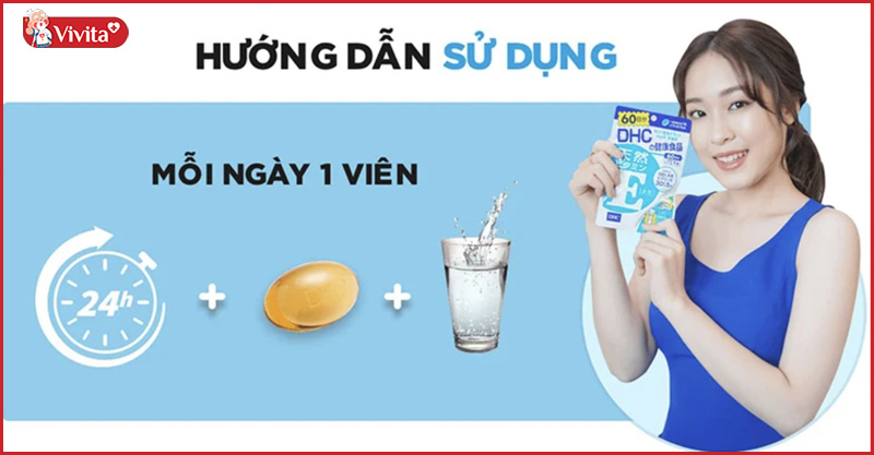 hướng dẫn sử dụng vitamin e dhc