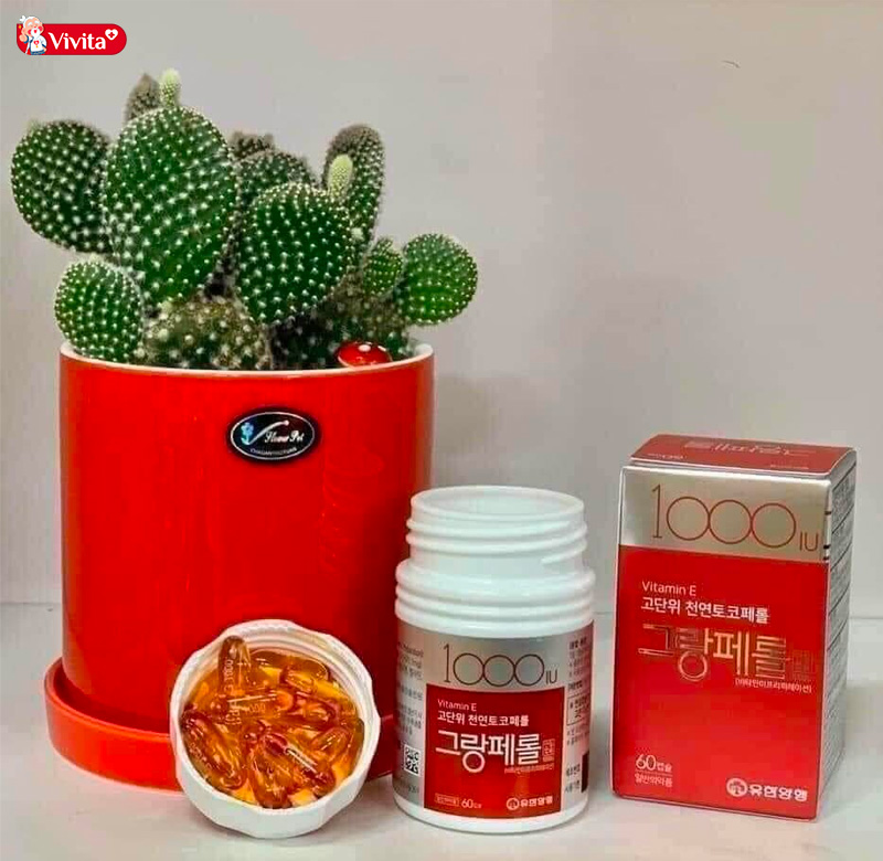 Viên uống Vitamin E của Hàn Quốc 1000IU còn được gọi là Vitamin E đỏ Hàn Quốc. Đây là một dòng sản phẩm chất lượng, được đông đảo người dùng tin tưởng lựa chọn và đánh giá tích cực.