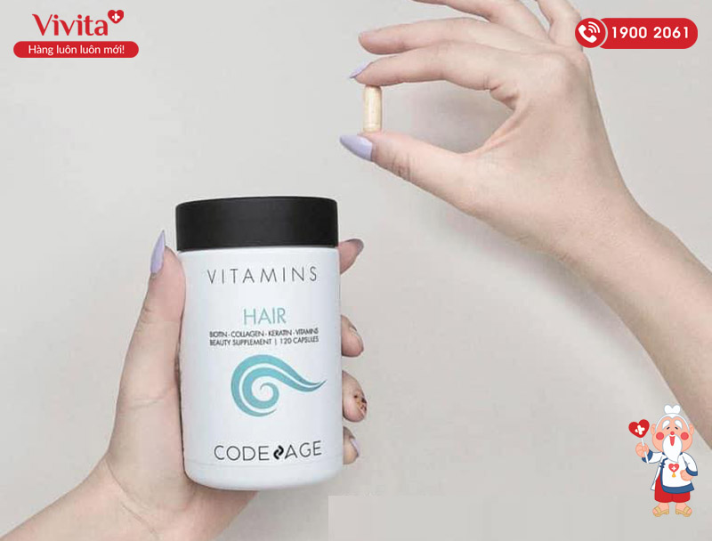 Vitamin tổng hợp chống rụng tóc Code Age Vitamins Hair