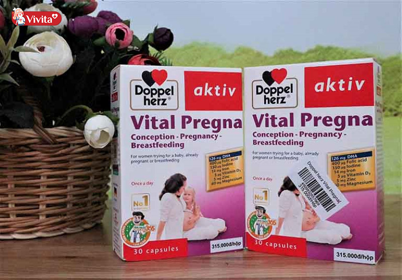 Vitamin tổng hợp của Đức cho bà bầu Vital Pregna