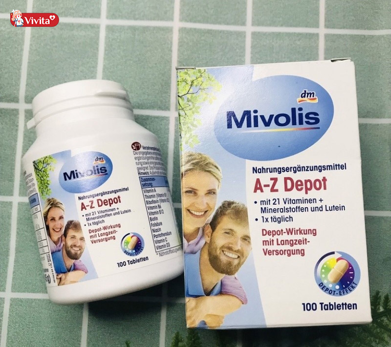 Vitamin tổng hợp của đức Mivolis A Z Komplett