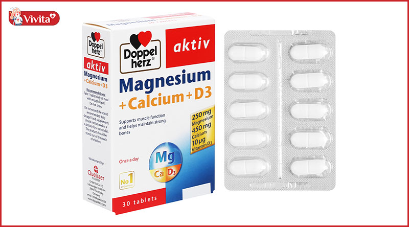 Viên uống Magie Canxi & D3 Doppelherz