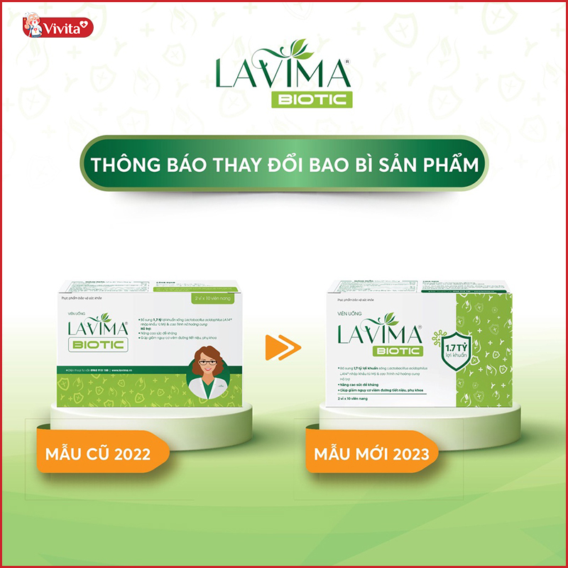 mẫu mới lavima biotic 2024