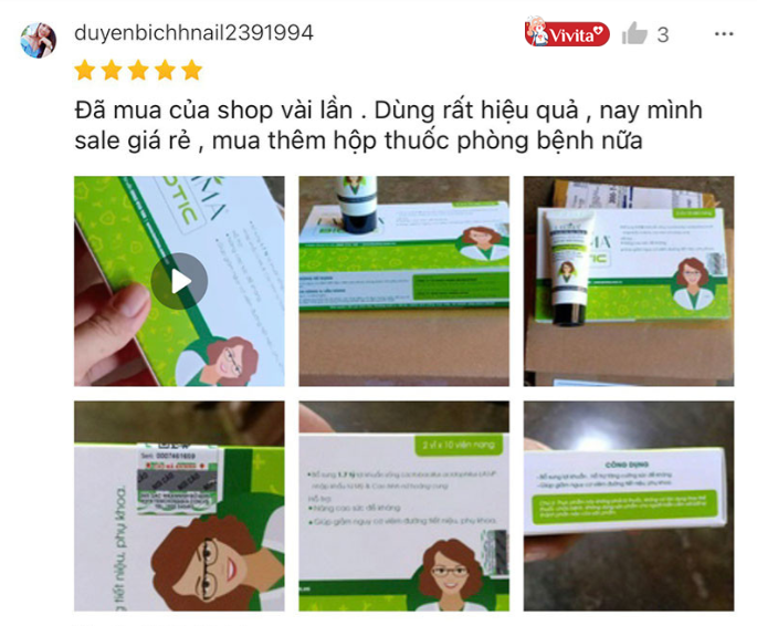 phản hồi về viên uống Lavita Biotic từ khách hàng 2