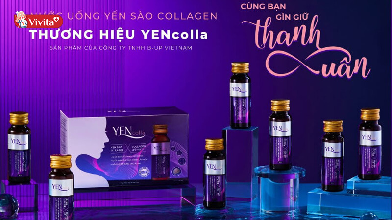 Chống lão hóa da yến sào collagen YENcolla 