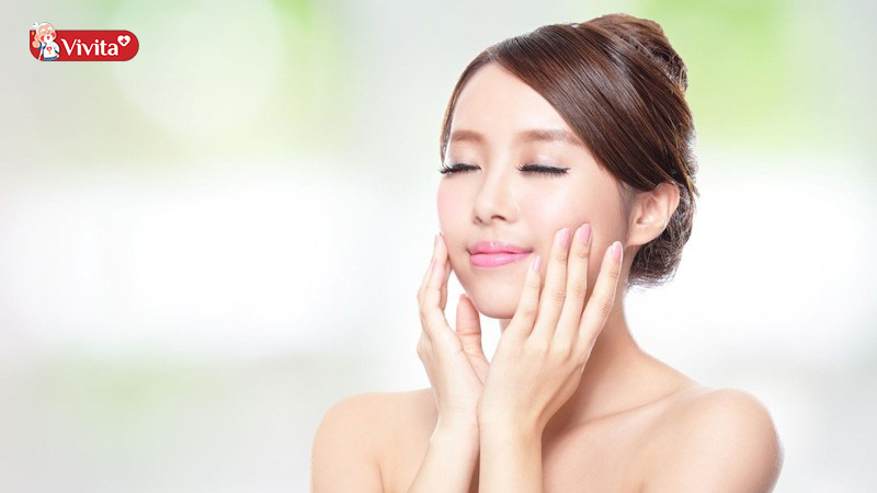 sử dụng vitamin E bôi mặt giúp chống lão hóa