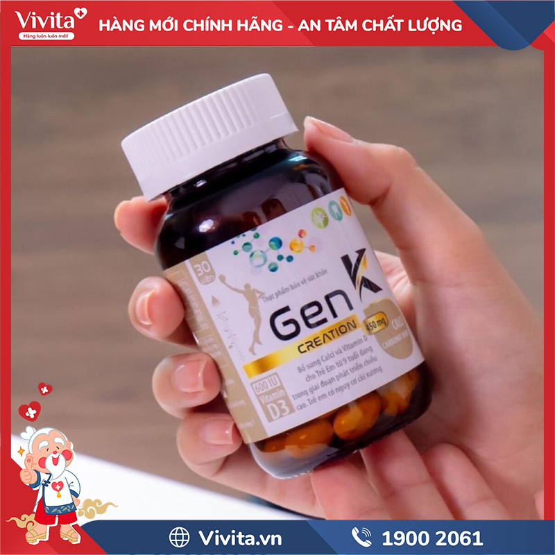 ưu điểm sử dụng viên uống gen k