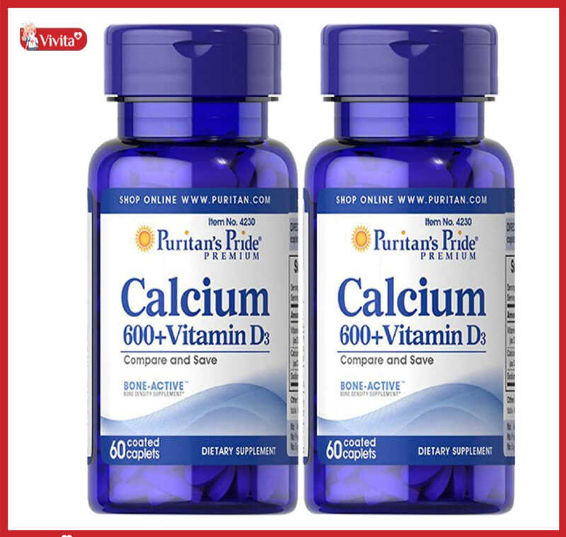 Viên uống Puritan's Pride Absorbable Calcium