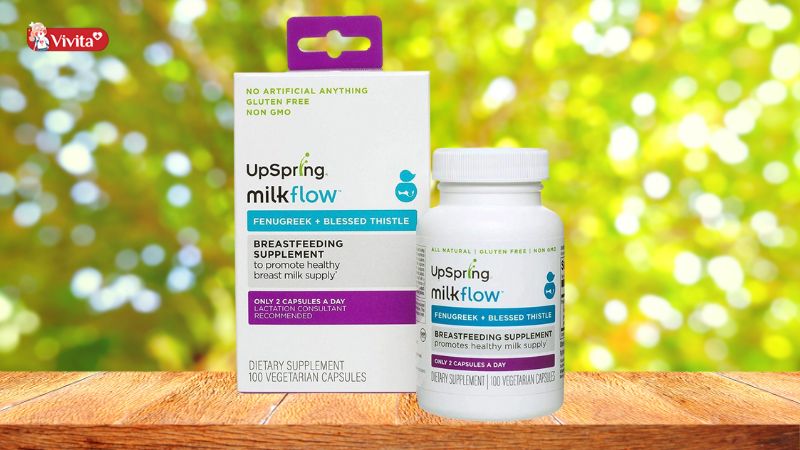 Viên uống lợi sữa UpSpring Milkflow Mỹ