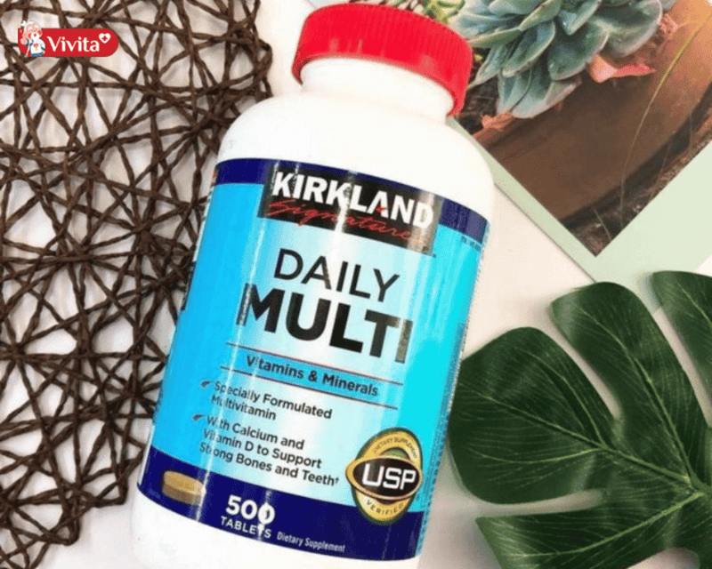 Viên uống Vitamin tổng hợp của Mỹ Kirkland Multivitamin