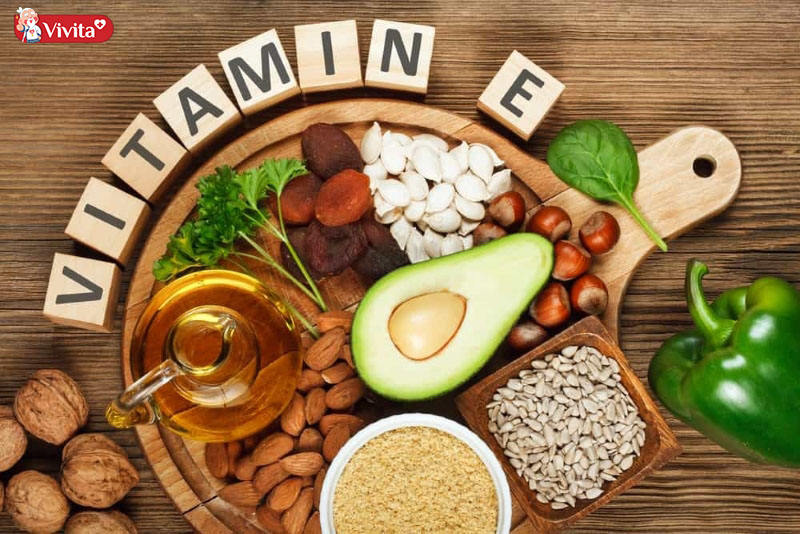 vitamin E tốt cho mắt