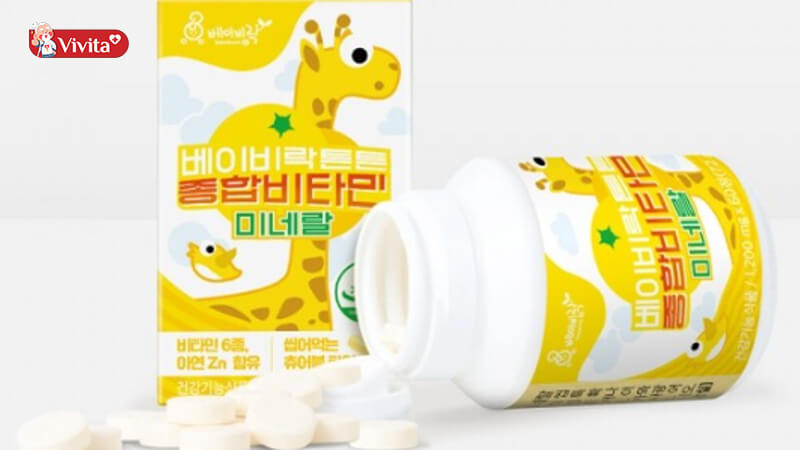 vitamin tổng hợp hàn quốc cho bé Babyrak 