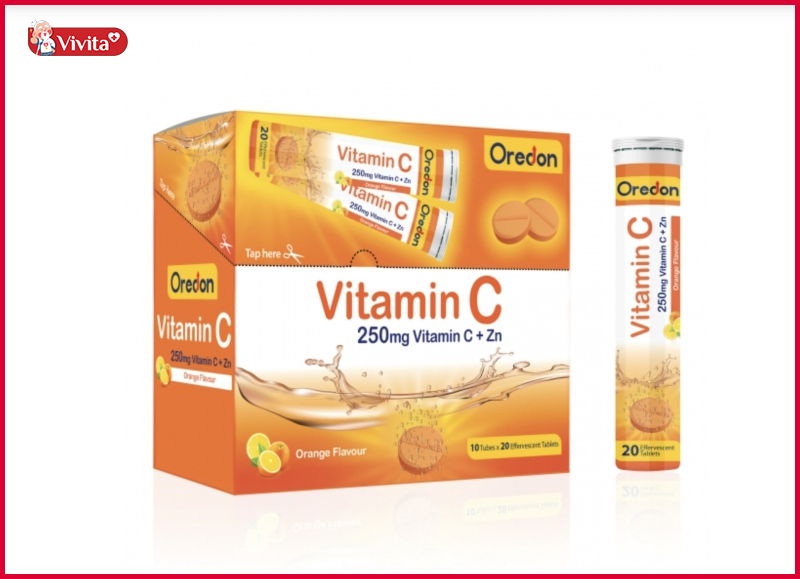 Viên Sủi Vitamin tổng hợp Oredon Titafa