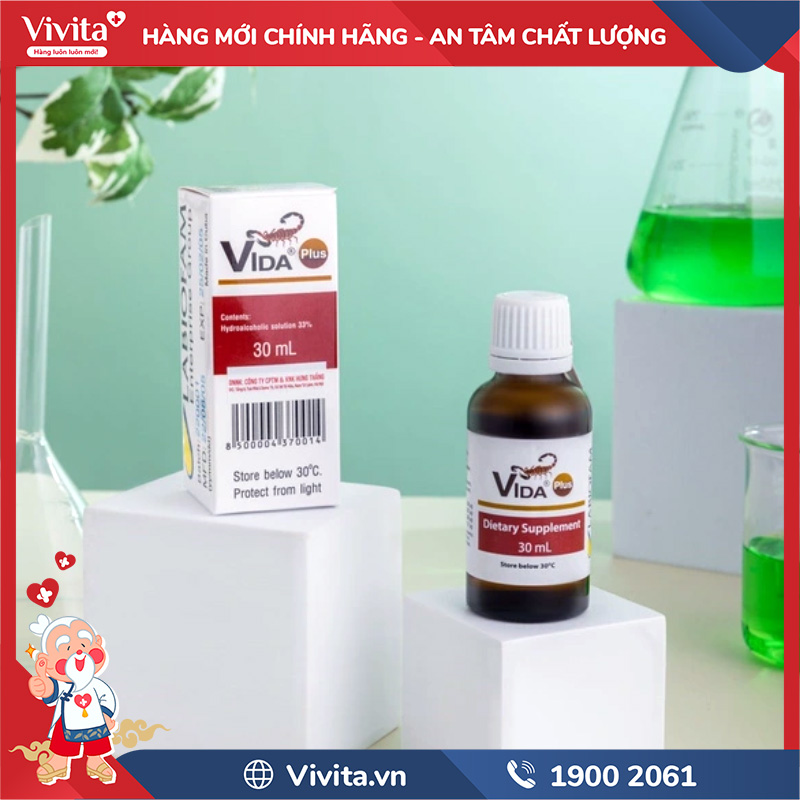 cách sử dụng vida plus