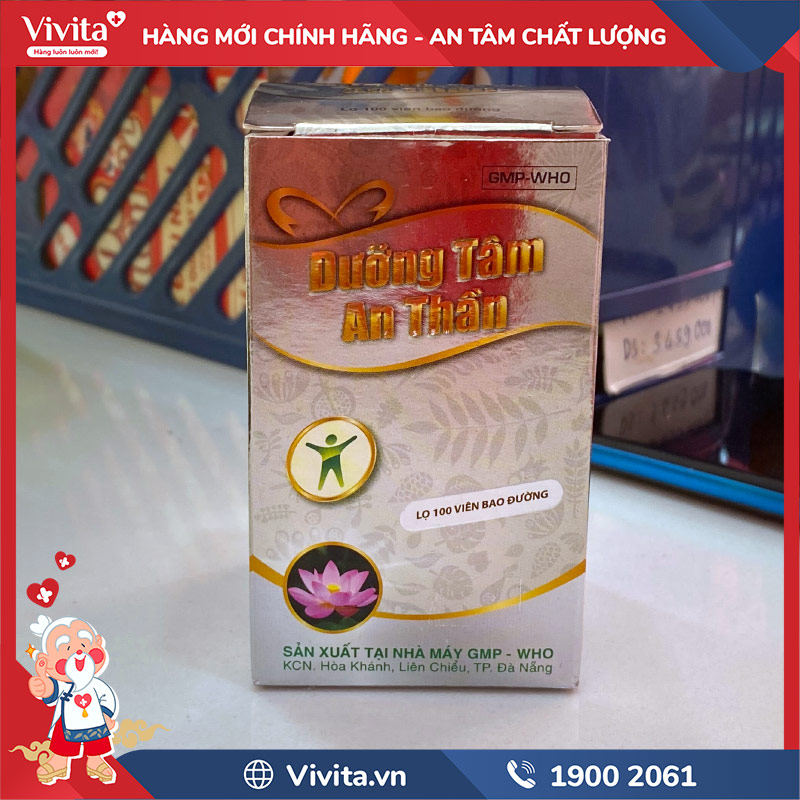 công dụng dưỡng tâm an thần danapha