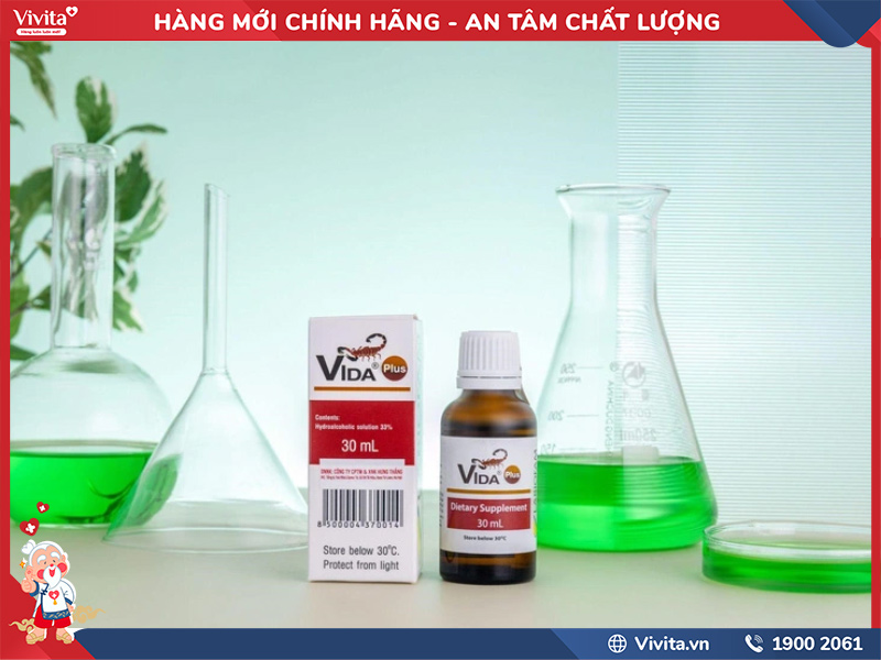 công dụng vida plus