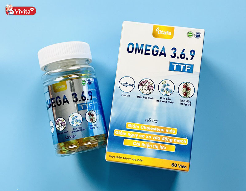 Dầu cá Việt Nam sản xuất OMEGA 3.6.9 Titafa