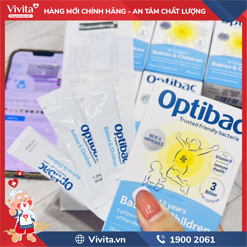 đối tượng sử dụng optibac babies & children