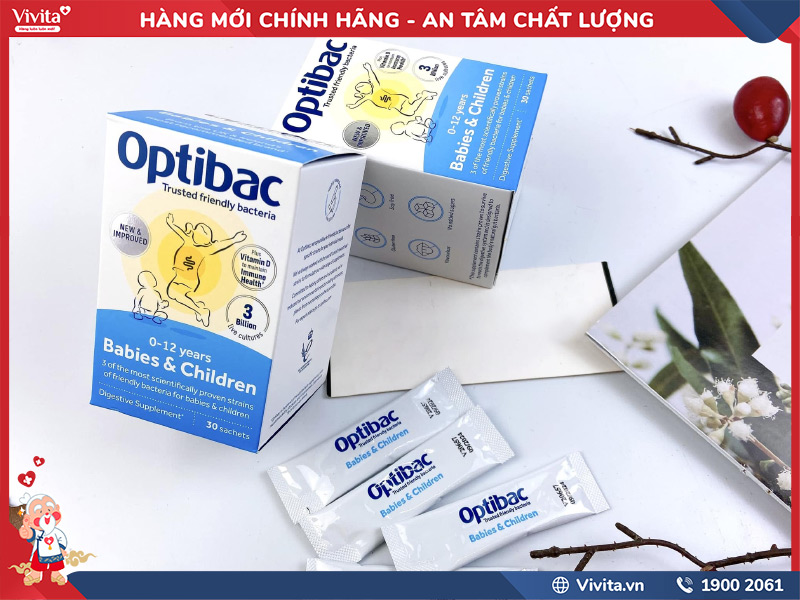 giới thiệu optibac babies & children