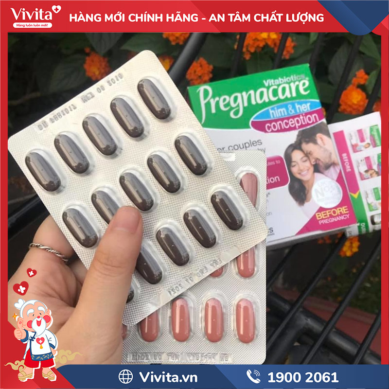 pregnacare him & her conception có tác dụng phụ không