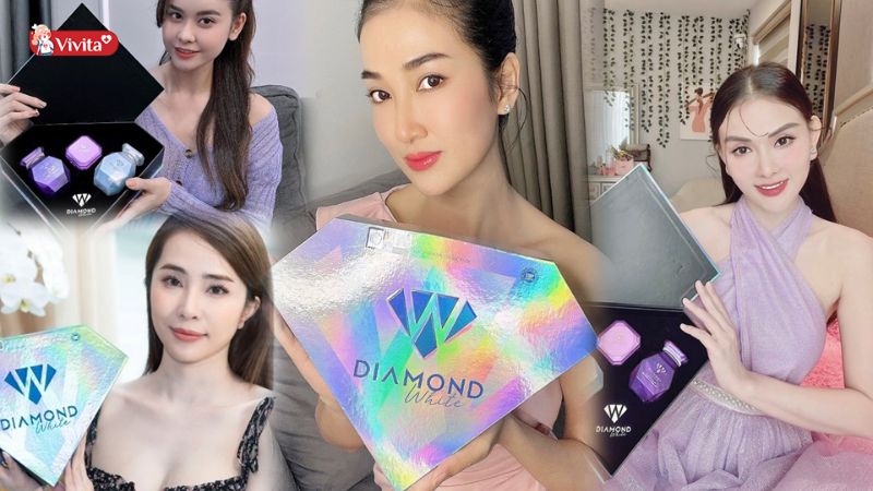 Viên uống trắng da Diamond White Day & Night Ngọc Trinh Việt Nam