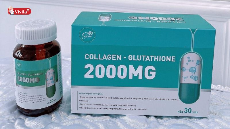 Viên uống trắng da cấp tốc Glutathione 2000mg Hàn Quốc