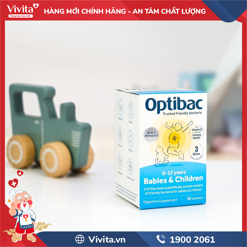 thành phần optibac babies & children