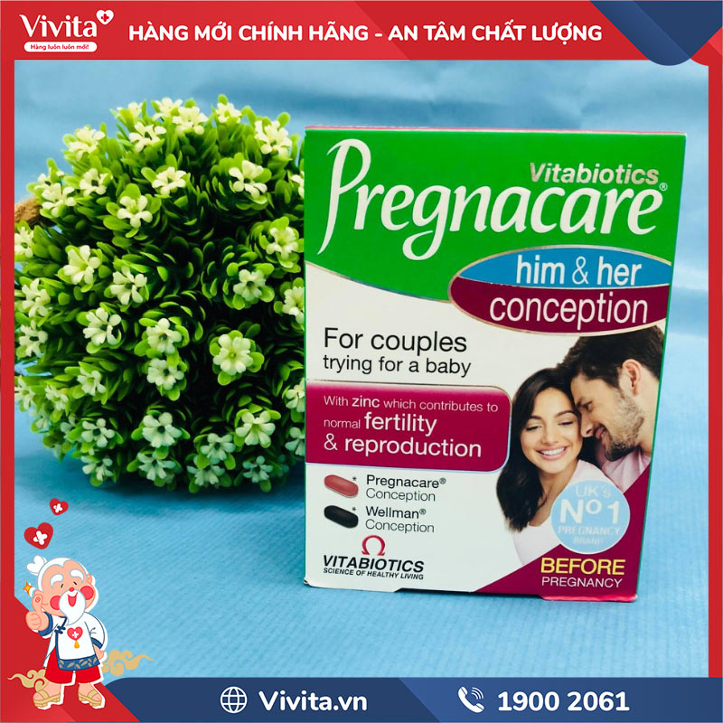 thành phần pregnacare him & her conception