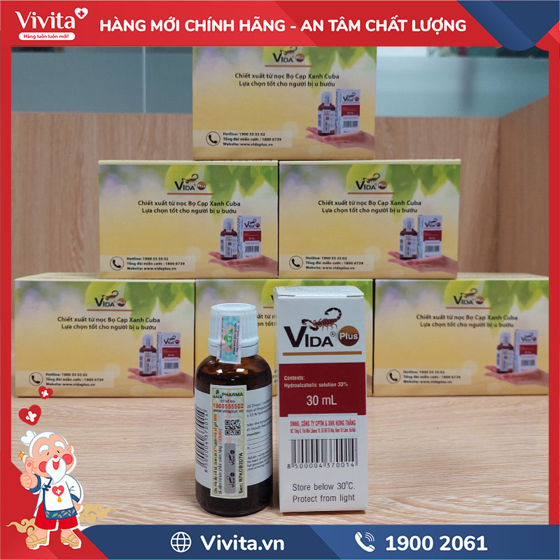 thành phần vida plus