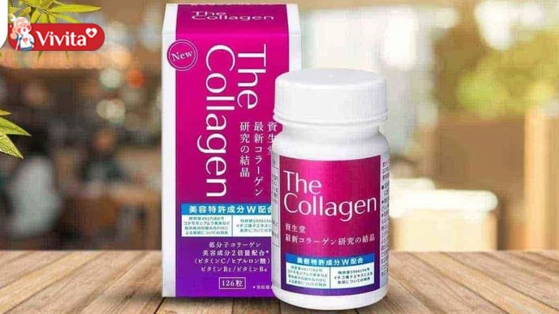 Sản phẩm collagen trị nám tàn nhang The Collagen Shiseido Nhật