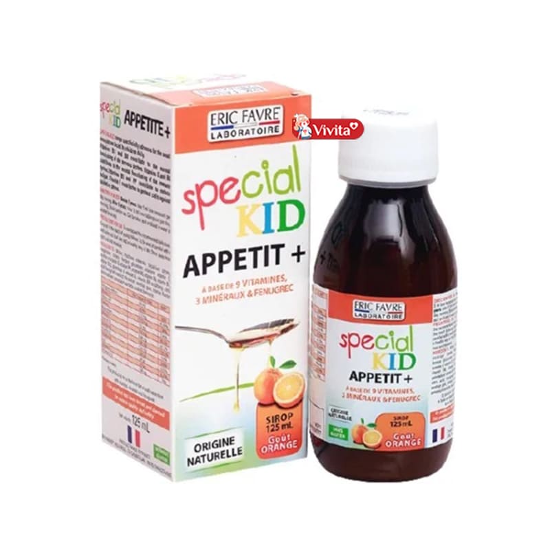 Siro Special Kid Appetite+ kích thích ăn ngon giúp trẻ tiêu hóa tốt