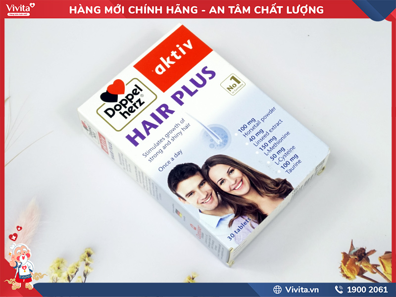 Thực phẩm chức năng bổ sung vitamin cho tóc Hair Plus Doppelherz