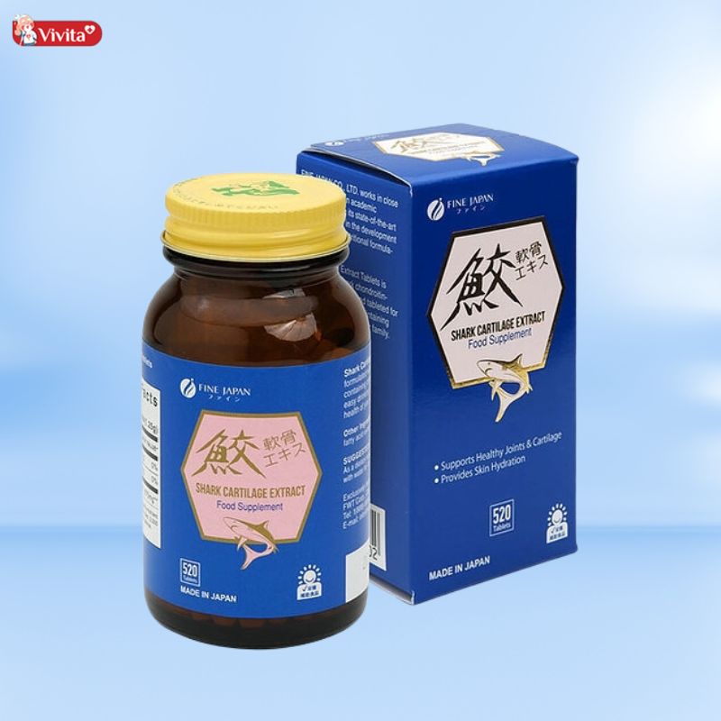 Viên uống sụn cá mập Nhật Bản Shark Cartilage Extract