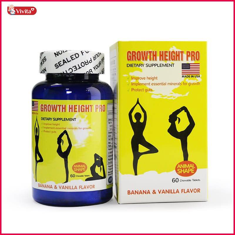 Viên uống tăng chiều cao cho trẻ Growth Height Pro