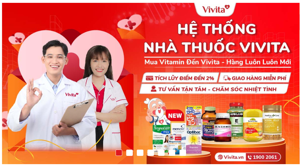 Hệ thống nhà thuốc uy tín Vivita