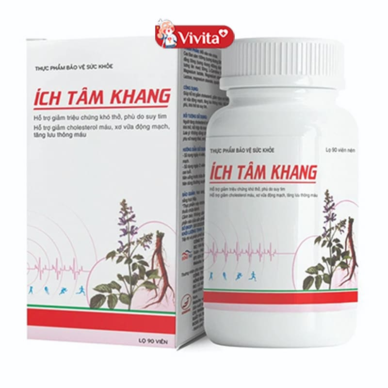 Viên uống giảm cholesterol Ích tâm khang