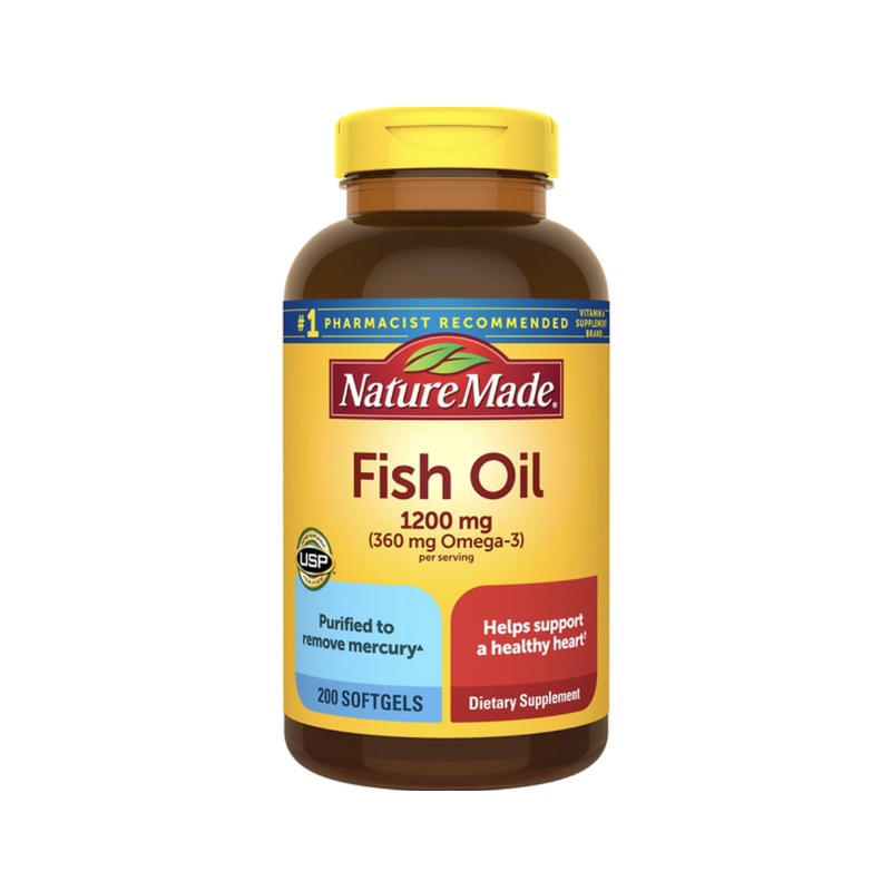 Nature Made Fish Oil 1200mg h tr c i thi n s c kh e tim m ch