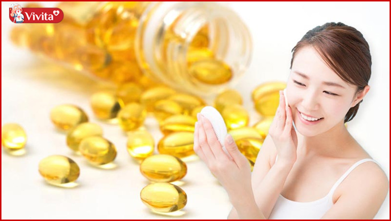 tác dụng của vitamin e giúp làm đẹp da