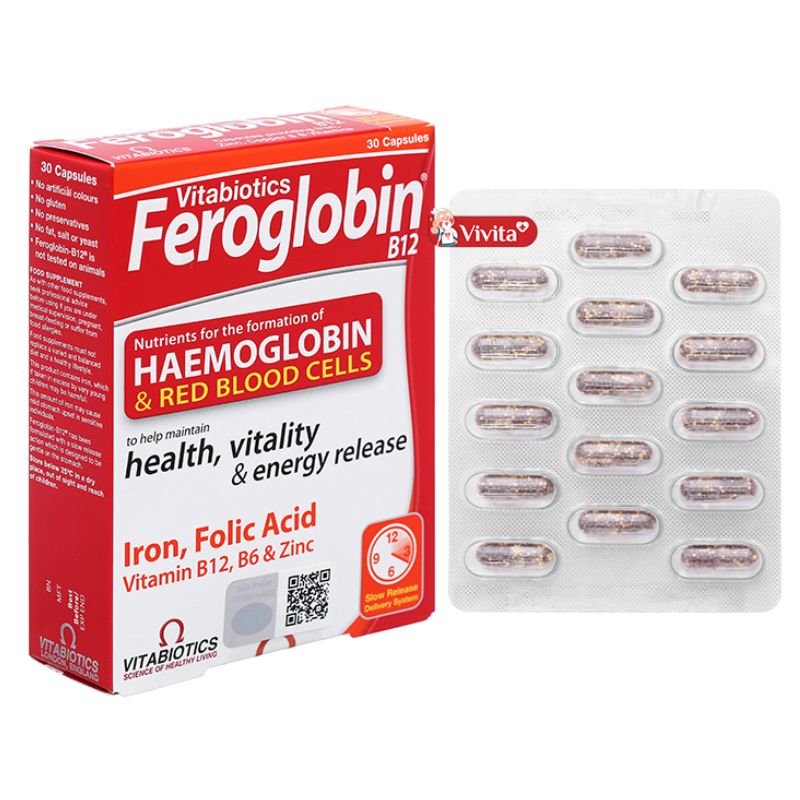 Thuốc bổ máu cho người gầy Feroglobin