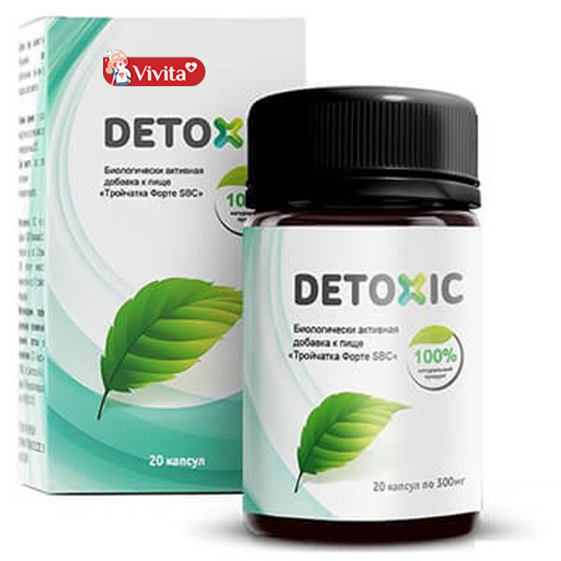 Viên uống tẩy giun Detoxic