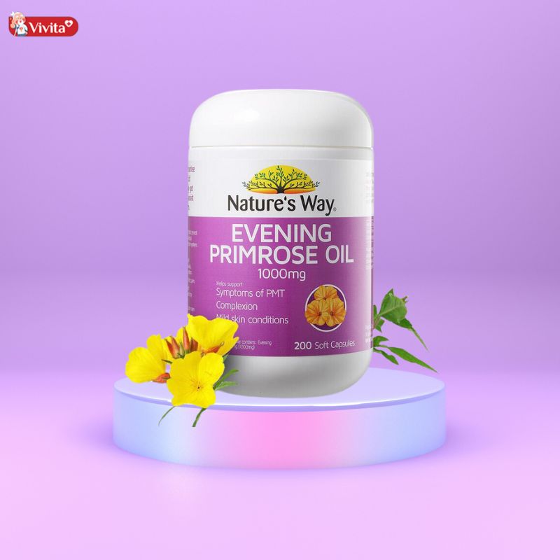 Viên uống Nature's Way Evening Primrose Oil 1000mg của Úc