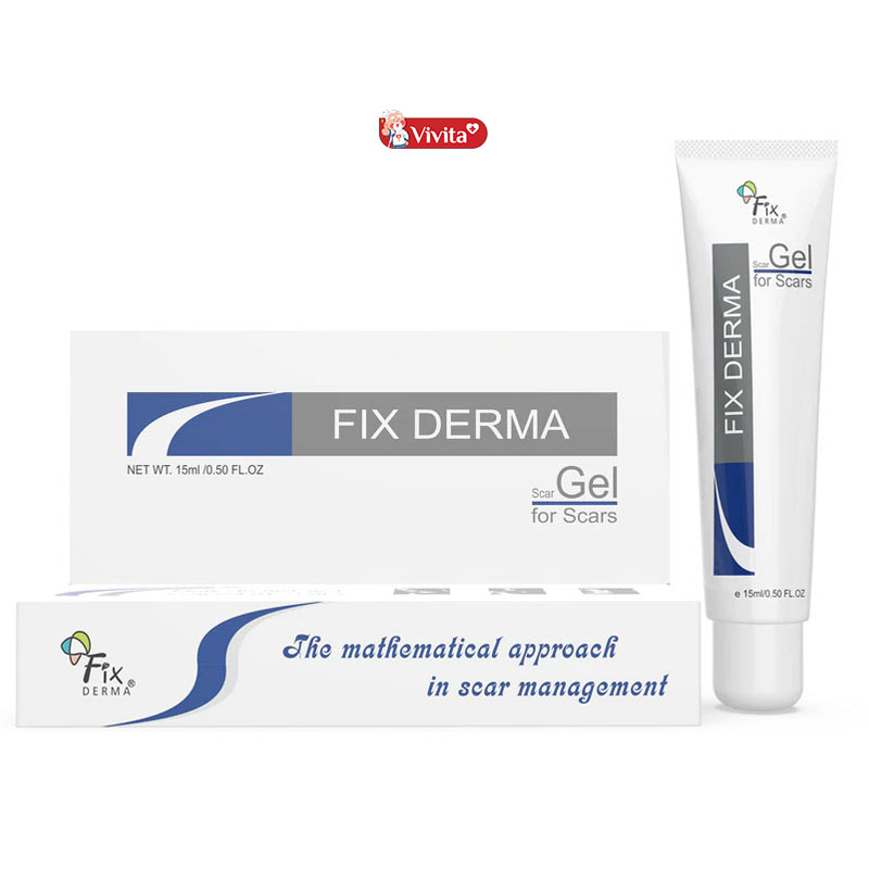 Hỗ trợ điều trị thâm nám, viêm da với Fixderma- Scar Gel